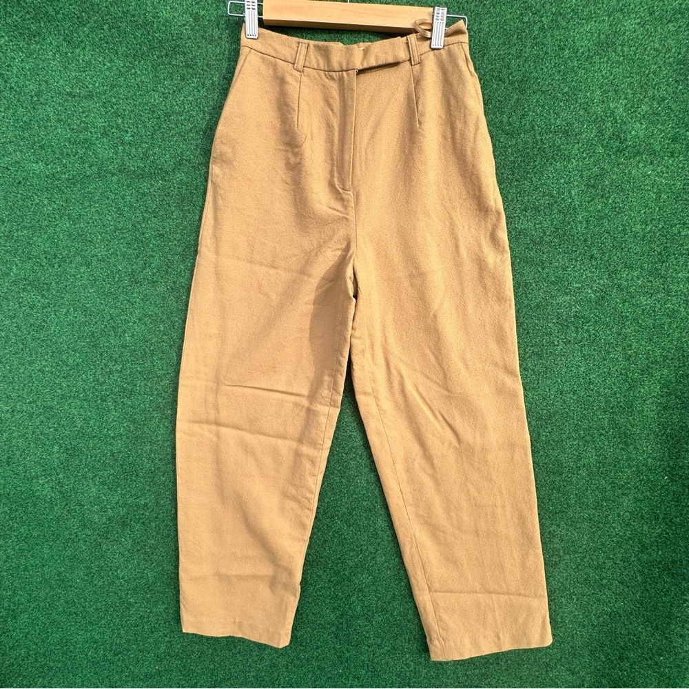 Amanda Smith Tan Wool Garment
